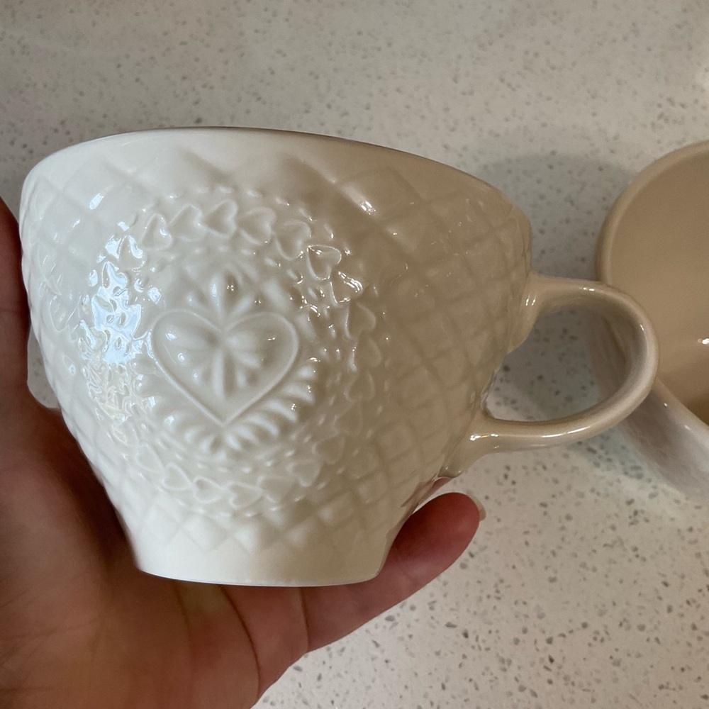 Adorable longaberger Textured Mugs - Picture 5 of 8